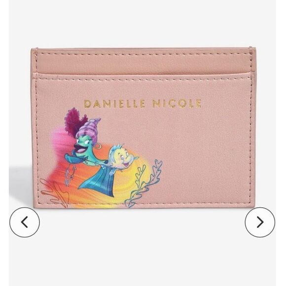 Danielle Nicole Disney The Little Mermaid Under The Sea Cardholder NWT - Picture 3 of 6
